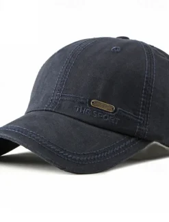Hot OUKU Men's Baseball Cap Sun Hat Trucker Hat Light Khaki Black Polyester Embroidered Fashion Casual Street Daily Letter Adjustable Sunscreen Breathable