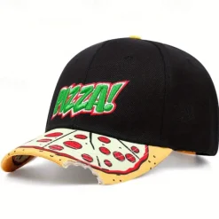 Sale OUKU Men's Baseball Cap Sun Hat Trucker Hat Black Gray Cotton Embroidered Fashion Casual Street Daily Pizza Adjustable Sunscreen Breathable