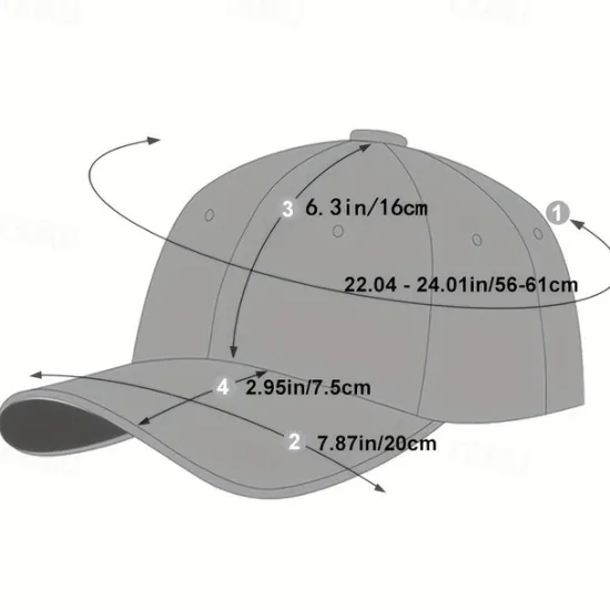 Outlet OUKU Men's Baseball Cap Sun Hat Trucker Hat White Black White Acrylic / Cotton Embroidered Fashion Casual Daily Festival Cross Faith Adjustable Sunscreen Breathable