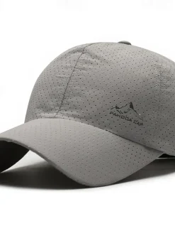Discount OUKU Men's Baseball Cap Sun Hat Trucker Hat Black White Polyester Fashion Casual Street Daily Mountain Adjustable Sunscreen Breathable
