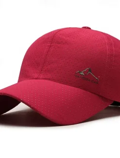 Discount OUKU Men's Baseball Cap Sun Hat Trucker Hat Black White Polyester Fashion Casual Street Daily Mountain Adjustable Sunscreen Breathable