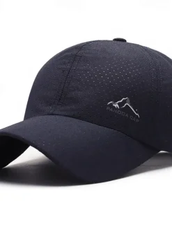 Discount OUKU Men's Baseball Cap Sun Hat Trucker Hat Black White Polyester Fashion Casual Street Daily Mountain Adjustable Sunscreen Breathable