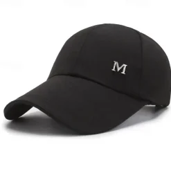 Sale OUKU Men's Baseball Cap Sun Hat Trucker Hat Black Red Polyester Fashion Casual Street Daily Letter Adjustable Sunscreen Breathable