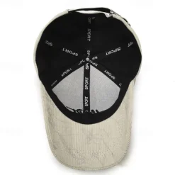 Outlet OUKU Men's Baseball Cap Sun Hat Trucker Hat Black Red Polyester Adjustable Fashion Daily Wear Festival Pattern Embroidered Outdoor Casual / Daily