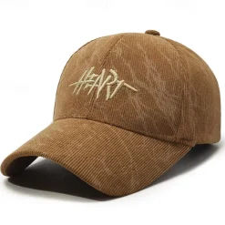 Outlet OUKU Men's Baseball Cap Sun Hat Trucker Hat Black Red Polyester Adjustable Fashion Daily Wear Festival Pattern Embroidered Outdoor Casual / Daily