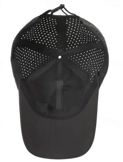 OUKU Men's Baseball Cap Sun Hat Trucker Hat Black White Polyester Fashion Casual Street Daily Plain Adjustable Sunscreen Breathable Quick Dry khaki