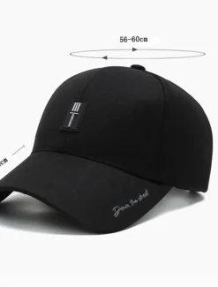 Clearance OUKU Men's Baseball Cap Trucker Hat Black Deep Blue Polyester Travel Beach Outdoor Vacation Plain Adjustable Sunscreen Breathable Fashion