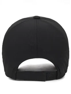 Clearance OUKU Men's Baseball Cap Trucker Hat Black Red Polyester Reflective Strip Travel Beach Outdoor Vacation Plain Adjustable Windproof