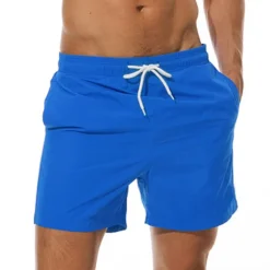 Sale OUKU Men's Bathing Suit Board Shorts Swim Shorts Swim Trunks Summer Shorts Pocket Drawstring with Mesh lining Plain Quick Dry Outdoor Holiday Going out Stylish Boho Gray Green Black