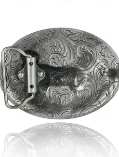 Discount OUKU Men's Belt Buckle Buckle Silver Bronze Alloy Vintage Style Retro Vintage Reindeer Deer Daily Religious Celebrations