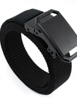 Discount OUKU Men's Belt Nylon Belt Outdoor Belt Waist Belt Black Navy Blue Nylon Adjustable Heavy-Duty Plain Outdoor Daily