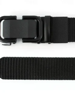 Hot OUKU Men's Belt Nylon Belt Outdoor Belt Waist Belt Black Navy Blue Nylon Adjustable Heavy-Duty Plain Outdoor Daily
