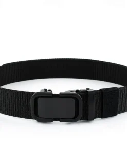 Hot OUKU Men's Belt Nylon Belt Outdoor Belt Waist Belt Black Navy Blue Nylon Adjustable Heavy-Duty Plain Outdoor Daily