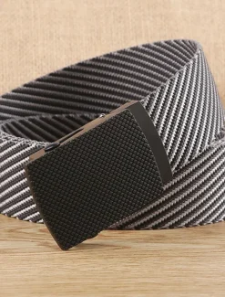 Sale OUKU Men's Belt Nylon Belt Waist Belt Yellow Blue Alloy Durable Adjustable Plain Outdoor Daily