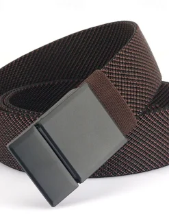 OUKU Men's Belt Outdoor Belt Waist Belt Blue Army Green Polyester Adjustable Heavy-Duty Plain Outdoor Daily