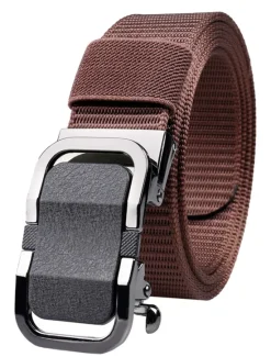 New OUKU Men's Belt Tactical Belt Black Army Green Nylon Fashion Outdoor Athleisure Pure Color Outdoor Sports Outdoor Hiking