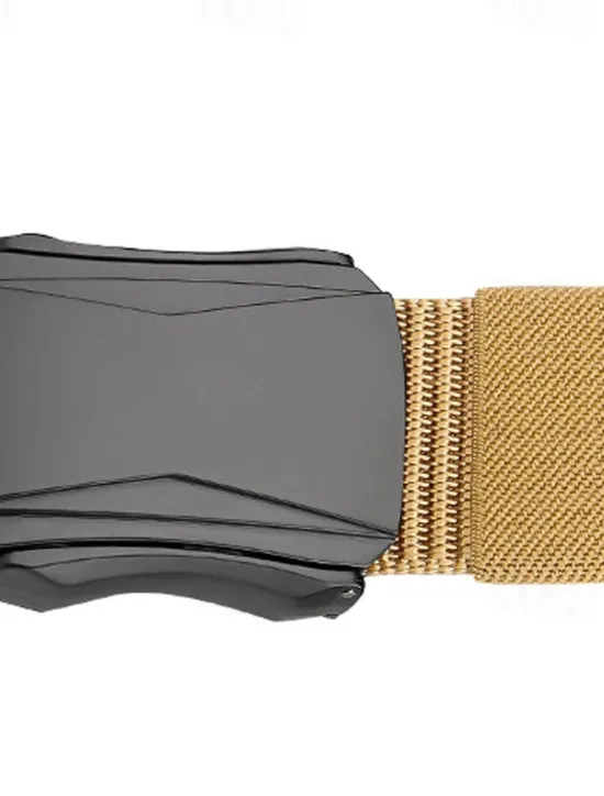 Online OUKU Men's Belt Tactical Belt Nylon Web Work Belt Black Blue Straw Military Army Plain Daily Wear Going out Weekend