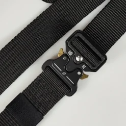 Online OUKU Men's Belt Tactical Belt Nylon Web Work Belt Black Yellow Metal Military Army Plain Daily Wear Going out Weekend