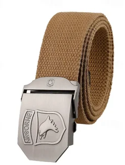 Best OUKU Men's Belt Tactical Belt Nylon Web Work Belt Black Ginger Straw Military Army Plain Daily Wear Going out Weekend