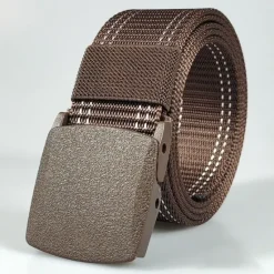 Discount OUKU Men's Belt Tactical Belt Nylon Web Work Belt Black Yellow Knitted Fabric Military Army Linear Daily Wear Going out Weekend