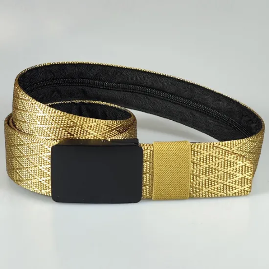 Discount OUKU Men's Belt Tactical Belt Nylon Web Work Belt Black Yellow Nylon Military Army Plain Daily Wear Going out Weekend