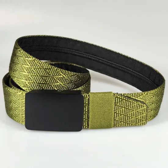 Discount OUKU Men's Belt Tactical Belt Nylon Web Work Belt Black Yellow Nylon Military Army Plain Daily Wear Going out Weekend