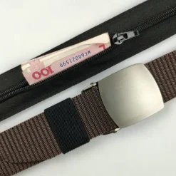 Outlet OUKU Men's Belt Tactical Belt Nylon Web Work Belt Black Yellow Nylon Military Army Plain Daily Wear Going out Weekend