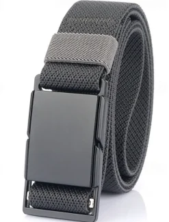 Outlet OUKU Men's Belt Tactical Belt Waist Belt Black Kakhi Polyester Alloy Durable Adjustable Plain Outdoor Daily