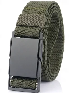 Outlet OUKU Men's Belt Tactical Belt Waist Belt Black Kakhi Polyester Alloy Durable Adjustable Plain Outdoor Daily