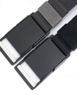 Outlet OUKU Men's Belt Tactical Belt Waist Belt Black Kakhi Polyester Alloy Durable Adjustable Plain Outdoor Daily