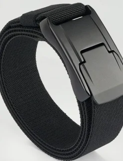 Online OUKU Men's Belt Tactical Belt Waist Belt Black Kakhi Polyester Alloy Durable Adjustable Plain Outdoor Daily