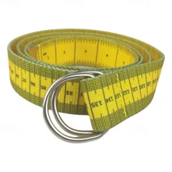 Best OUKU Men's Belt Waist Belt Knitted Fabric Alloy Adjustable Print Outdoor Daily Yellow