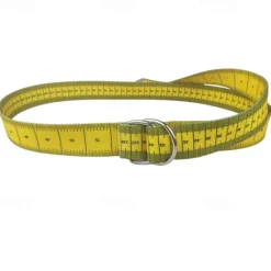 Best OUKU Men's Belt Waist Belt Knitted Fabric Alloy Adjustable Print Outdoor Daily Yellow