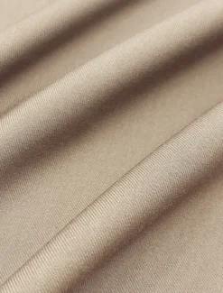 Discount OUKU Men's Blazer Formal Wedding Party Lined Daily Party Spring & Fall Autumn / Fall Polyester Solid Color Button Thermal Warm Comfy Double Breasted Blazer khaki Light Khaki