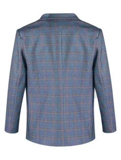 Sale OUKU Men's Blazer Jacket Sport Coat Casual Wine Blue Regular Fit