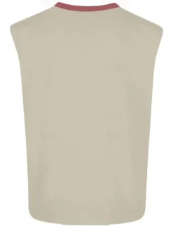 Best OUKU Men's Blood stains T Shirt Sleeveless T shirt 3D Print Crew Neck Shirt Fashion Daily Party Street Summer Spring Clothing Apparel S M L XL XXL XXXL Khaki