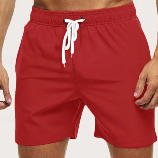 Outlet OUKU Men's Board Shorts Swim Shorts Swim Trunks Shorts with Mesh lining Plain Breathable Quick Dry Surfing Holiday Formal Boho ArmyGreen Black