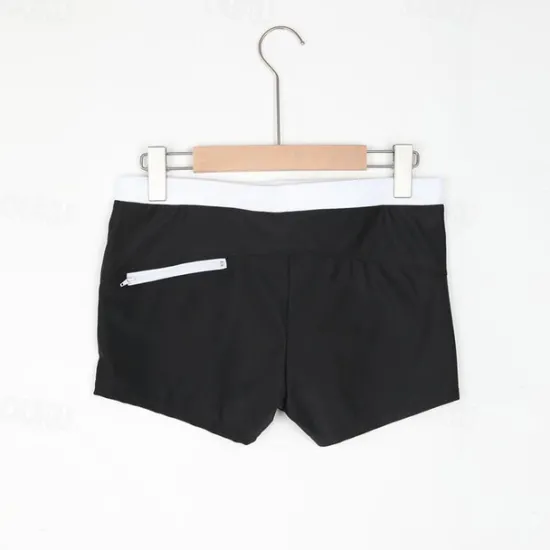 Clearance OUKU Men's Board Shorts Swim Shorts Swim Trunks Swim Briefs Drawstring Elastic Waist Zipper Pocket Solid Color Breathable Quick Dry Short Casual Daily Beach Fashion Classic Style ArmyGreen Black