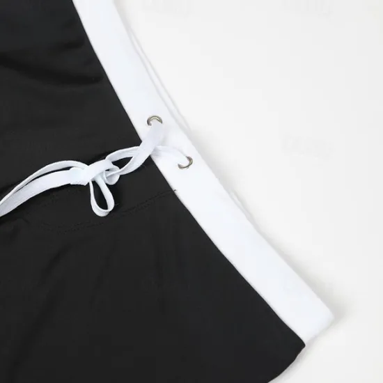 Clearance OUKU Men's Board Shorts Swim Shorts Swim Trunks Swim Briefs Drawstring Elastic Waist Zipper Pocket Solid Color Breathable Quick Dry Short Casual Daily Beach Fashion Classic Style ArmyGreen Black