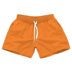Discount OUKU Men's Board Shorts Swim Shorts Swim Trunks Drawstring with Pockets Solid Colored Waterproof UV Sun Protection Swimming Pool Hawaiian Casual / Sporty Black White Micro-elastic