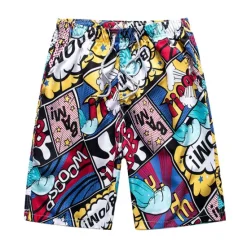 New OUKU Men's Board Shorts Swim Shorts Swim Trunks Summer Shorts Beach Shorts Drawstring Elastic Waist Graphic Comfort Breathable Short Casual Daily Beach Fashion Streetwear 1 2 Micro-elastic