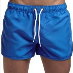 Clearance OUKU Men's Board Shorts Swim Shorts Swim Trunks Pocket Drawstring with Mesh lining Plain Quick Dry Short Holiday Beach Hawaiian Boho Black Dusty Rose