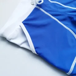 Sale OUKU Men's Board Shorts Swim Shorts Swim Trunks Patchwork Drawstring Elastic Waist Color Block Comfort Quick Dry Short Holiday Beach Weekend Fashion Casual Lake blue Black Micro-elastic