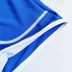 Sale OUKU Men's Board Shorts Swim Shorts Swim Trunks Patchwork Drawstring Elastic Waist Color Block Comfort Quick Dry Short Holiday Beach Weekend Fashion Casual Lake blue Black Micro-elastic