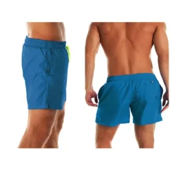 Best OUKU Men's Board Shorts Swim Shorts Swim Trunks Summer Shorts Beach Shorts Drawstring Elastic Waist Plain Quick Dry Short Daily Holiday Hawaiian Boho Black Yellow Micro-elastic
