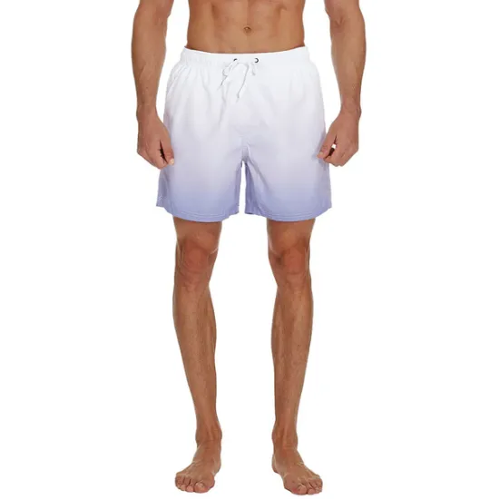 Discount OUKU Men's Board Shorts Swim Shorts Swim Trunks Drawstring with Mesh lining Elastic Waist Gradient Quick Dry Short Casual Daily Holiday Hawaiian Boho Black Pink Micro-elastic