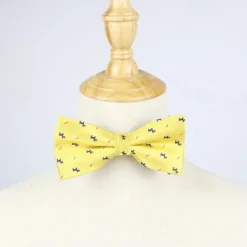 OUKU Men's Bow Tie Business Modern Contemporary Polka Dot Pattern Wedding Party Daily Wear