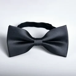 New OUKU Men's Bow Tie Neckties Bowtie Pre-Tied Adjustable Bow Plain Wedding Birthday Party