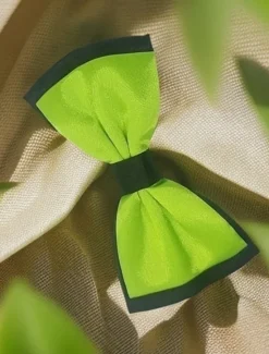 New OUKU Men's Bow Tie Office / Business Traditional / Classic Solid / Plain Color Formal Evening Date Quinceañera & Sweet Sixteen Green