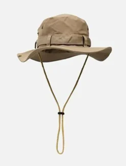 Best OUKU Men's Bucket Hat Sun Hat Cowboy Hat Black Green Polyester Travel Beach Outdoor Vacation Plain Adjustable Sun Protection Fashion